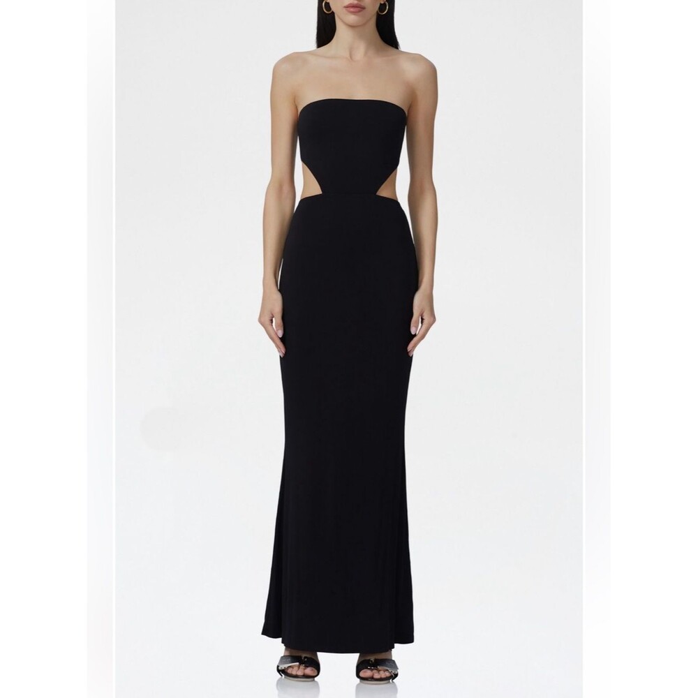 AFRM Livia Cutout Tube Maxi Dress